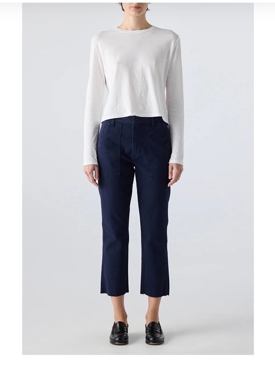 AMO Pants - AMO EASY ARMY TROUSER size 29 color deep indigo EUC women’s pants blue